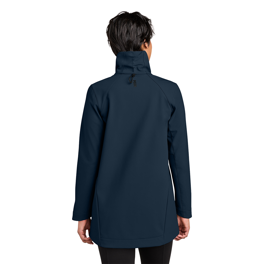 MiiR Women's Indigo Navy Nozawa Full-Zip Soft Shell