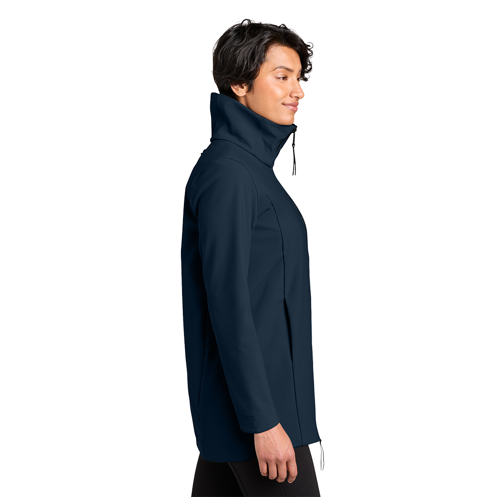 MiiR Women's Indigo Navy Nozawa Full-Zip Soft Shell