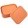 Leed's Melon Silicone Food Storage Box with Air Valve Set - 24 oz and 44 oz