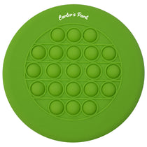 Hit Lime Green Push Pop Stress Reliever Flying Disc