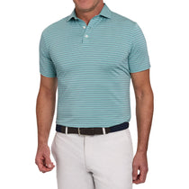 Holderness & Bourne Men's Cascade Green/White/Pacific Blue The Springer Shirt