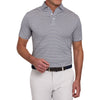Holderness & Bourne Men's Pacific Blue/Heathered Dune/White The Fleming Shirt