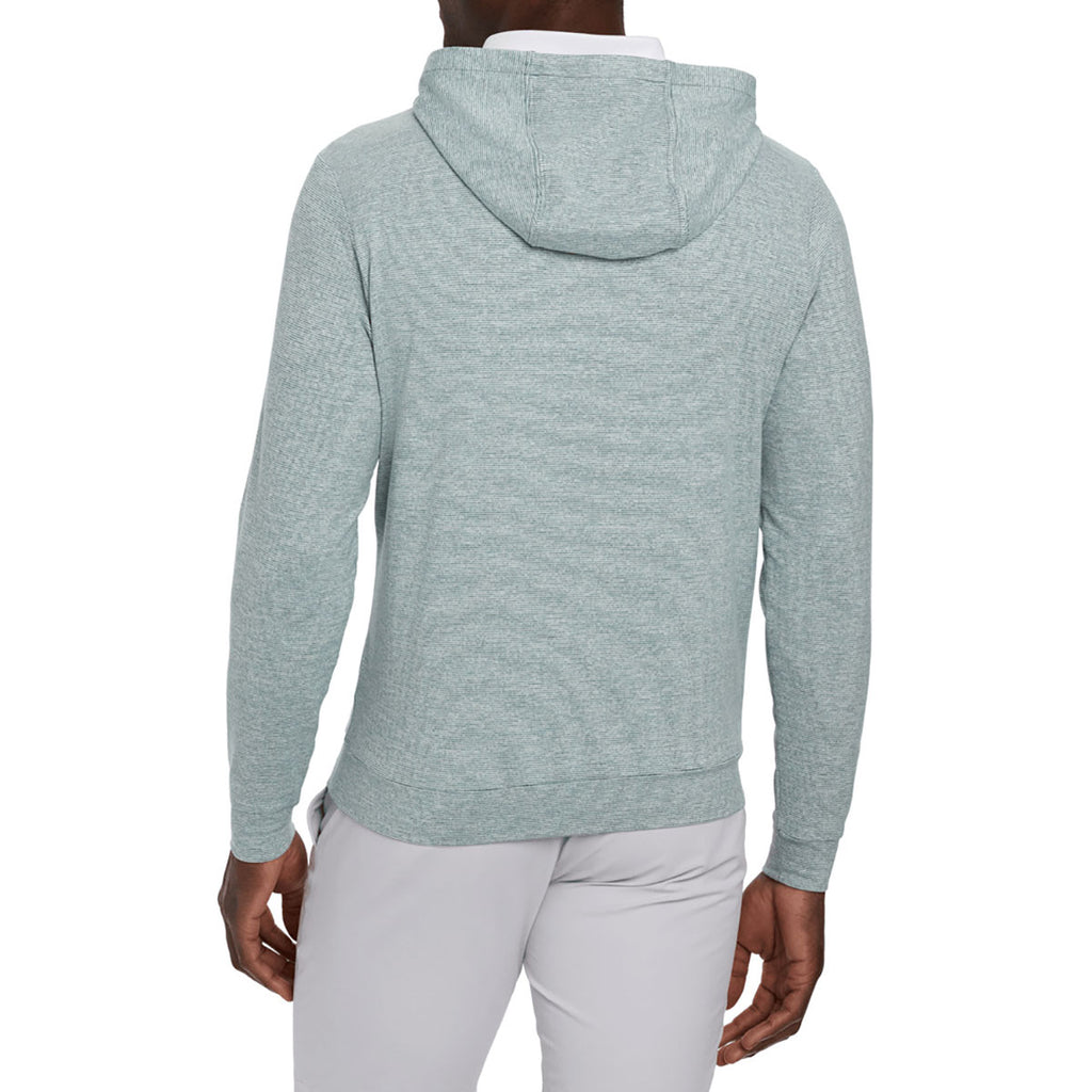 Holderness & Bourne Men's Heathered California Spruce & White The Hamilton Hoodie