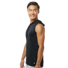 Badger Black Men's B-Core Hooded Sleeveless T-Shirt
