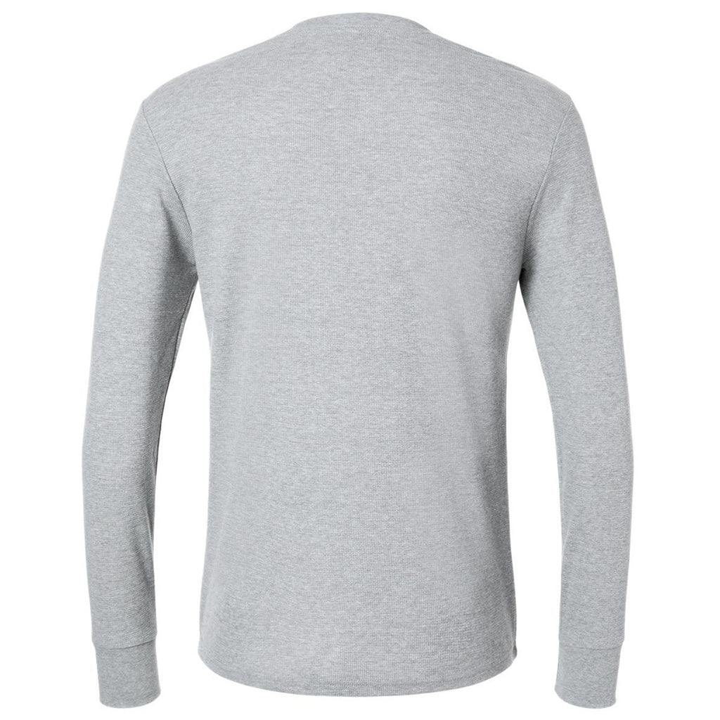 Next Level Unisex Heather Grey Ideal Thermal Long Sleeve T-Shirt