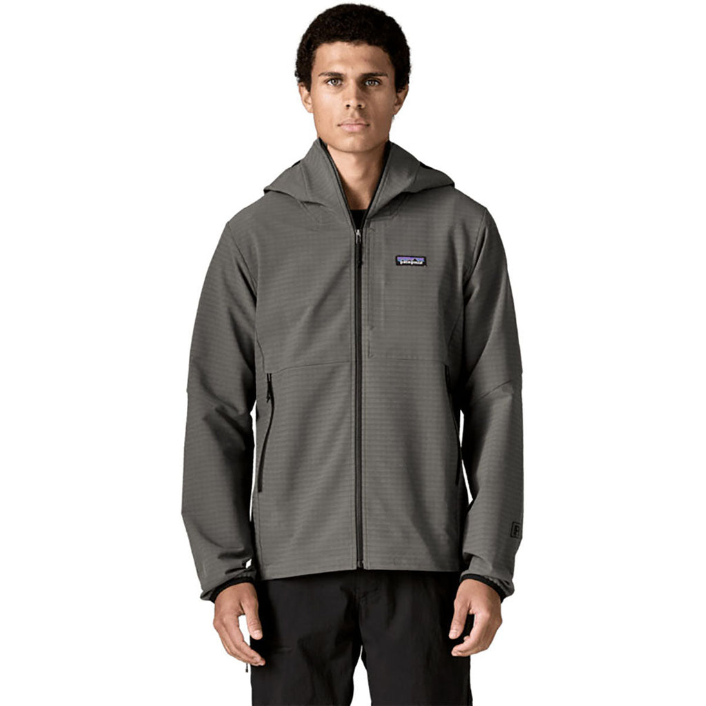 Patagonia Men's Forge Grey R1 TechFace Hoody