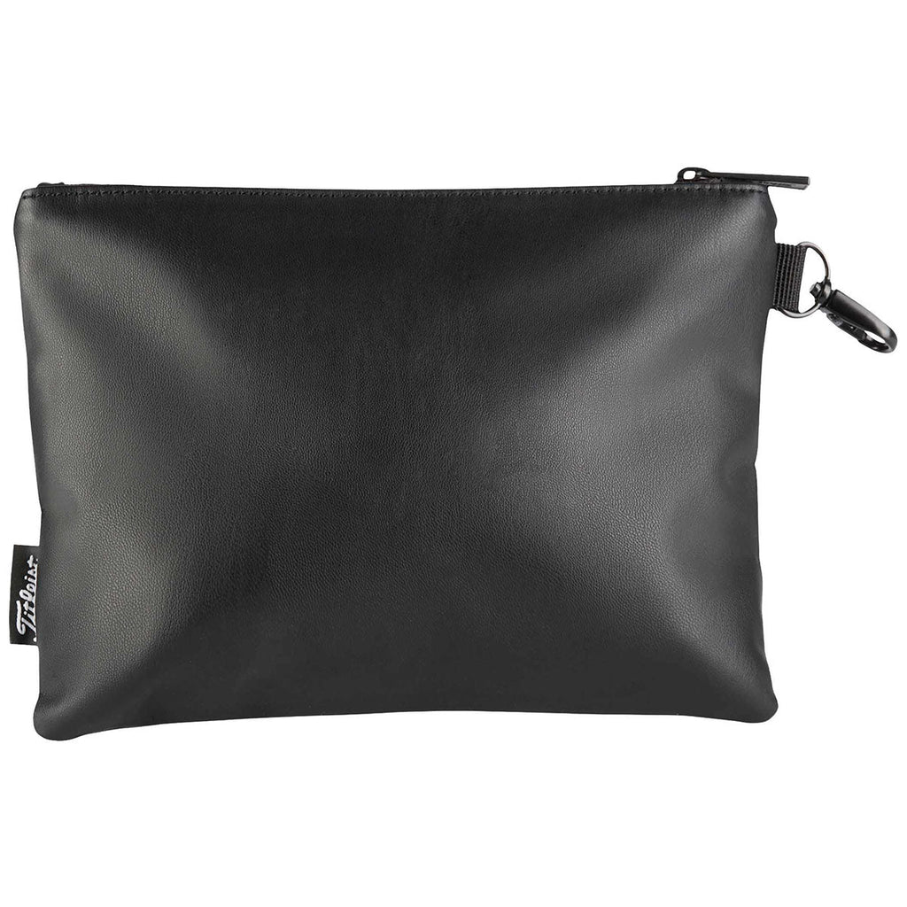 Titleist Black Zippered Pouch