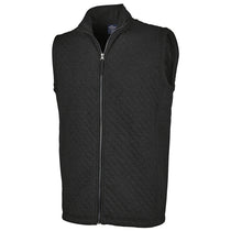 Charles River Men's Charcoal Heather Franconia Quilted Vest