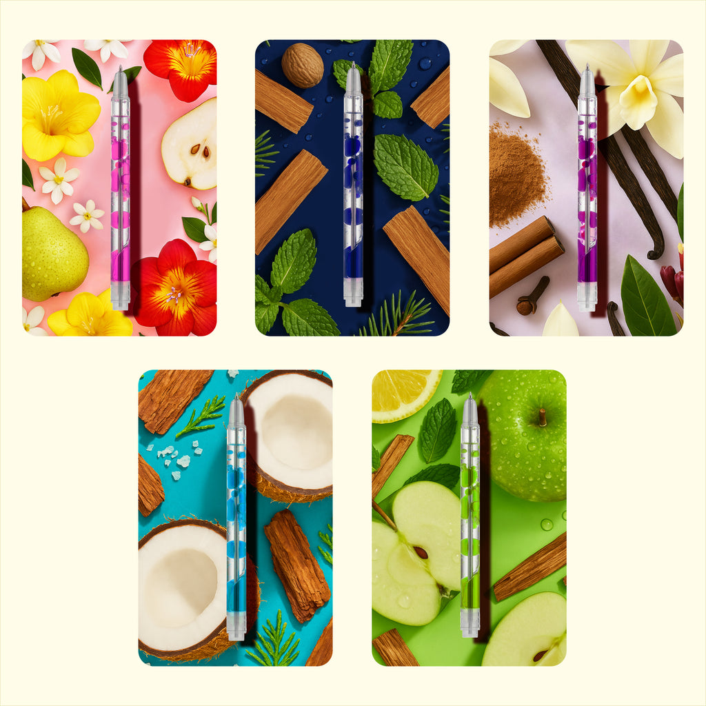 Lifelines Brights Scented Lava Pen Set - 5-pack
