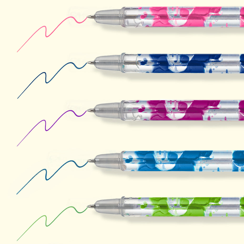 Lifelines Brights Scented Lava Pen Set - 5-pack