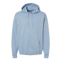 Gildan Men's Stone Blue Softstyle Pullover Hooded Sweatshirt