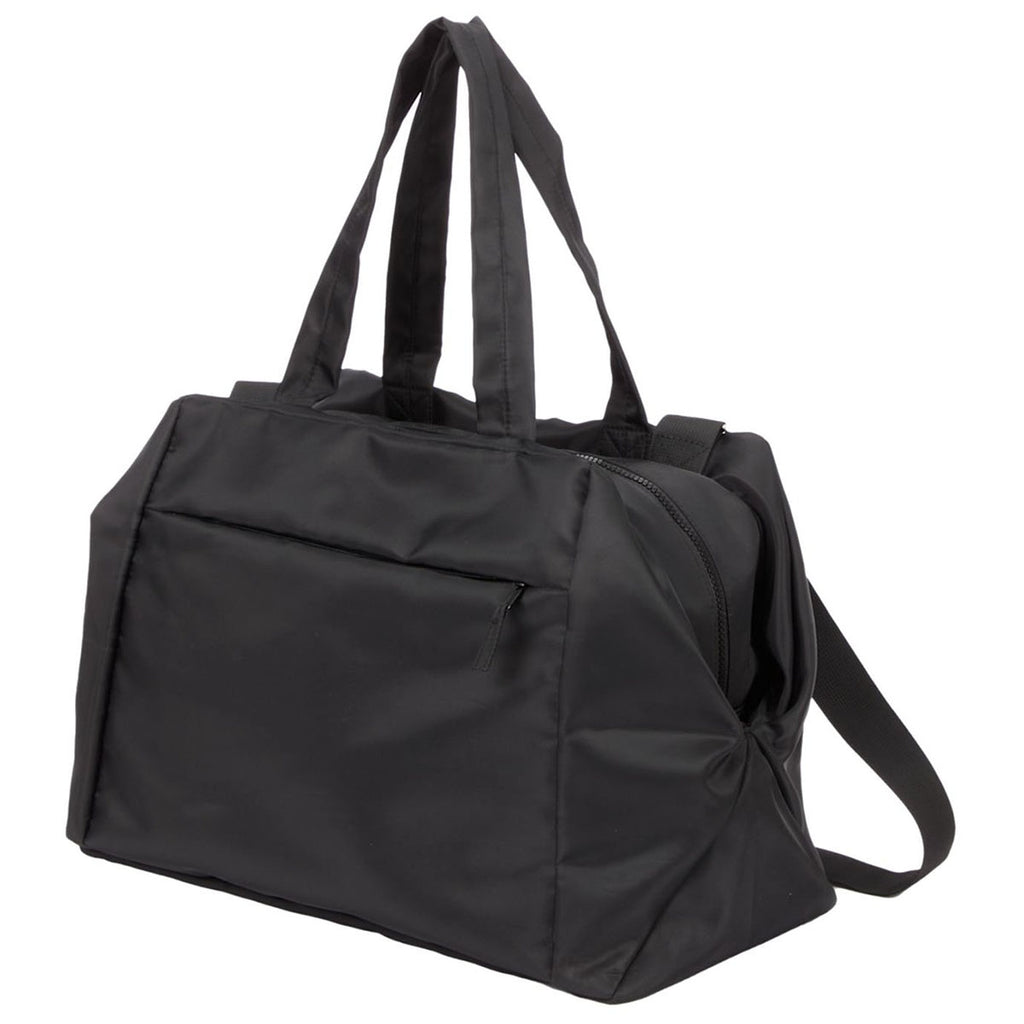 Leed's Black Daybreak Recycled Duffle