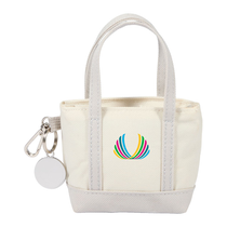 Leed's Gray Mini Tote Bag Charm