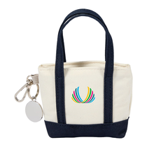 Leed's Navy Mini Tote Bag Charm