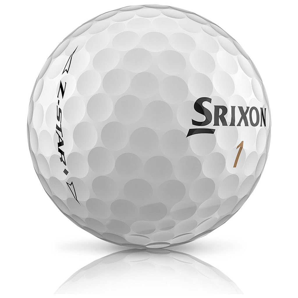 Srixon White Z-STAR DIAMOND Golf Balls - 12 Pack