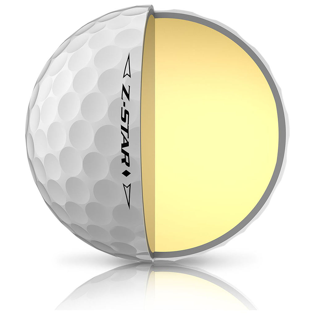 Srixon White Z-STAR DIAMOND Golf Balls - 12 Pack