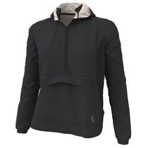 A. PUTNAM Women's Black Clay Crown Rev-Pack Anorak