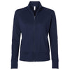Adidas Women's Collegiate Navy Ultimate365 Textured Full-Zip Jacket