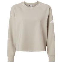 Adidas Women's Wonder Alumina Beyond Side-Snap Crewneck Sweatshirt