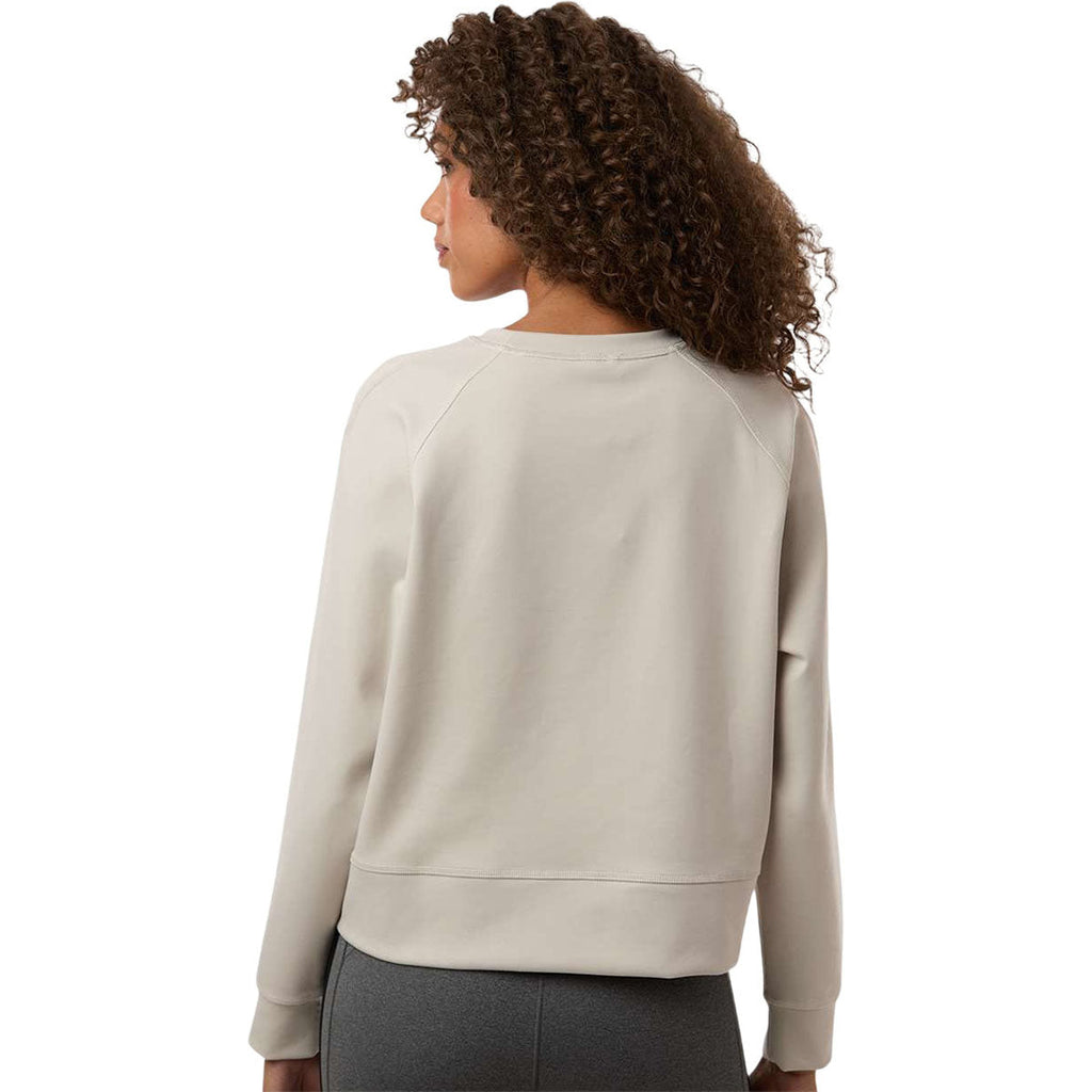 Adidas Women's Wonder Alumina Beyond Side-Snap Crewneck Sweatshirt