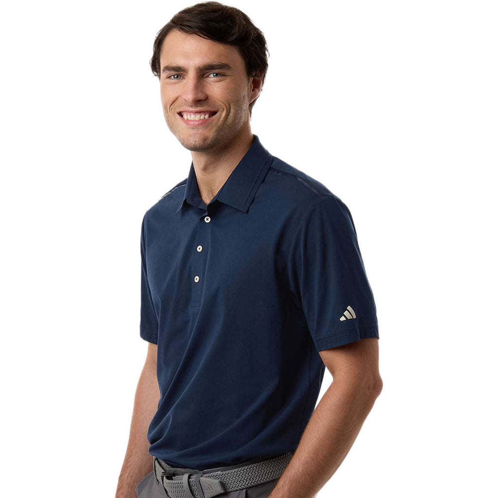 Adidas Men's Collegiate Navy Ultimate365 Tour Twistknit Polo