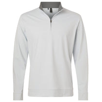 Adidas Men's Clear Grey Ultimate365 Classic Quarter-Zip Pullover