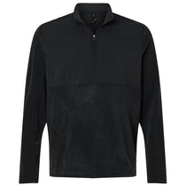 Adidas Men's Black Ultimate365 Cozy Quarter-Zip Pullover