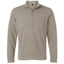 Adidas Men's Putty Beige Ultimate365 Cozy Quarter-Zip Pullover
