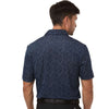 Adidas Men's Collegiate Navy/White Ultimate365 Mesh Tango Print Climacool Polo