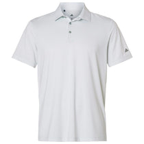 Adidas Men's White/Wonder Sage Ultimate365 Pencil Stripe Climacool Polo