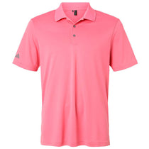adidas Golf Men's Bliss Pink Performance Sport Shirt