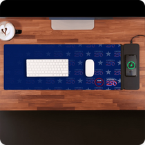 Handstands White Nowire Recycled Desk Mat