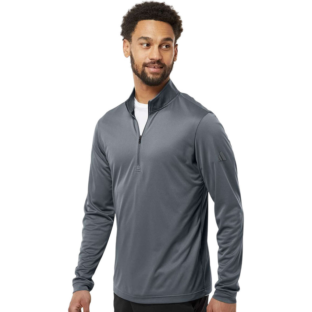 Adidas Men's Onix Lightweight Quarter-Zip Pullover