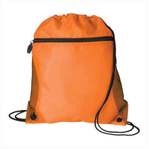 Good Value Orange Mesh Pocket Drawcord