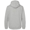 Adidas Men's Grey Heather Fleece Hooded Sweatshirt