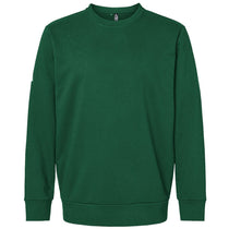 Adidas Men's Collegiate Green Fleece Crewneck Sweatshirt