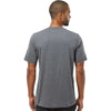 Adidas Men's Dark Grey Heather Blended T-Shirt