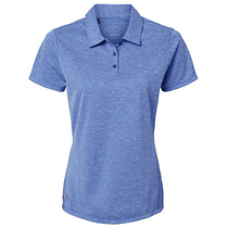 Adidas Women's Collegiate Royal Melange Heathered Polo