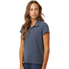 Adidas Women's Collegiate Navy Melange Blend Polo