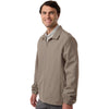 Adidas Men's Putty Beige Lifestyle Full-Zip Jacket