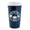 Garyline Metallic Navy Blue Traveler Insulated Cup - 16 oz.