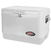 Coleman White 54 Qt. Classic Steel-Belted Cooler