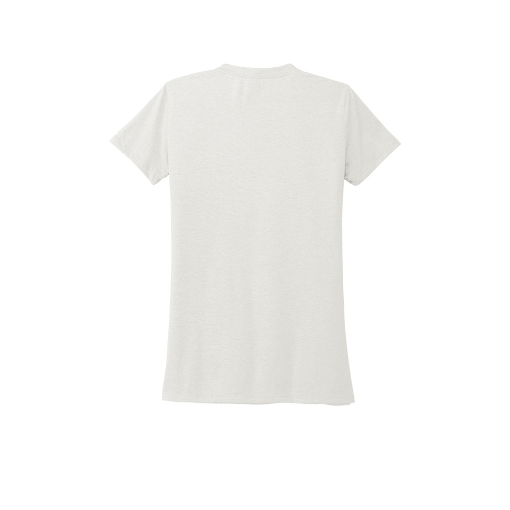 Allmade Women's Fairly White Tri-Blend Tee