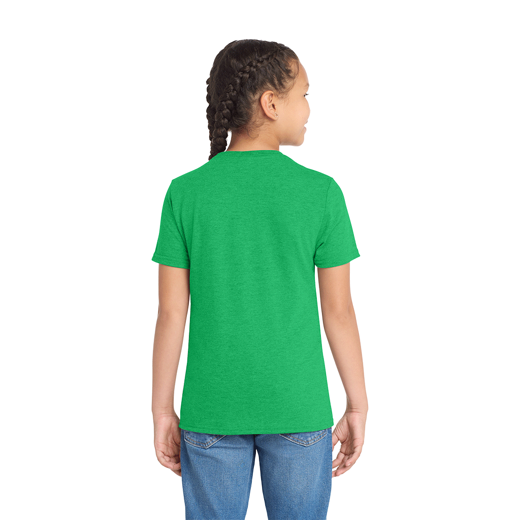 Allmade Youth Enviro Green Tri-Blend Tee