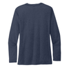 Allmade Women's Rebel Blue Tri-Blend Long Sleeve Tee