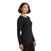 Allmade Women's Space Black Tri-Blend Long Sleeve Tee