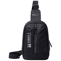 AreoLOFT Black/Grey Shuttle Crossbody Bag