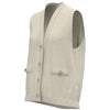 A. PUTNAM Women's Cream Enza Washable Cashmere Vest