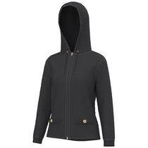 A. PUTNAM Women's Black Enza Washable Cashmere Hoodie
