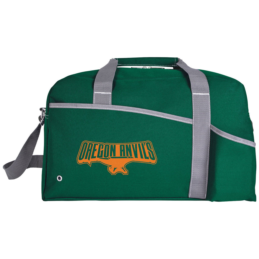 48-Hour Atchison Hunter Green Recycled PET Center Court Duffel